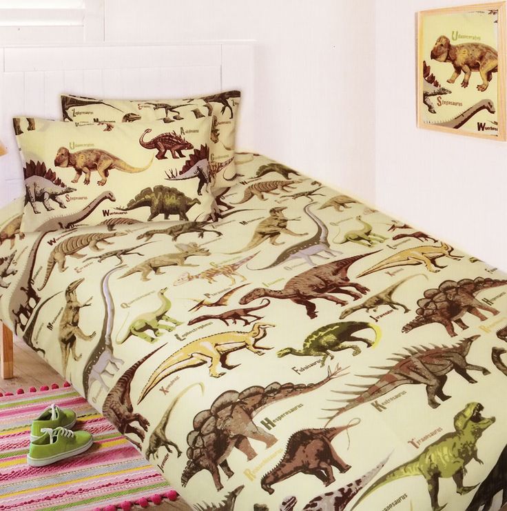23 Best Dinosaur Bedding Images On Pinterest Dino Alphabet Quilt Cover Set From Kids Bedding Dreams Dinosaur Dinosaurs Prehistoric