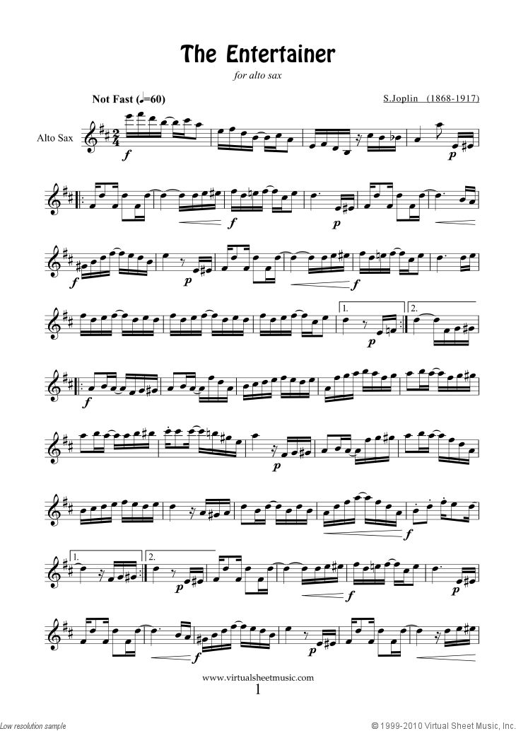 Wild image with regard to free printable alto saxophone sheet music Clean image in free printable alto saxophone sheet music