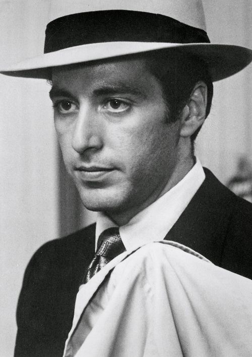 Al Pacino during filming of The Godfather, 1972 | Young al pacino, The