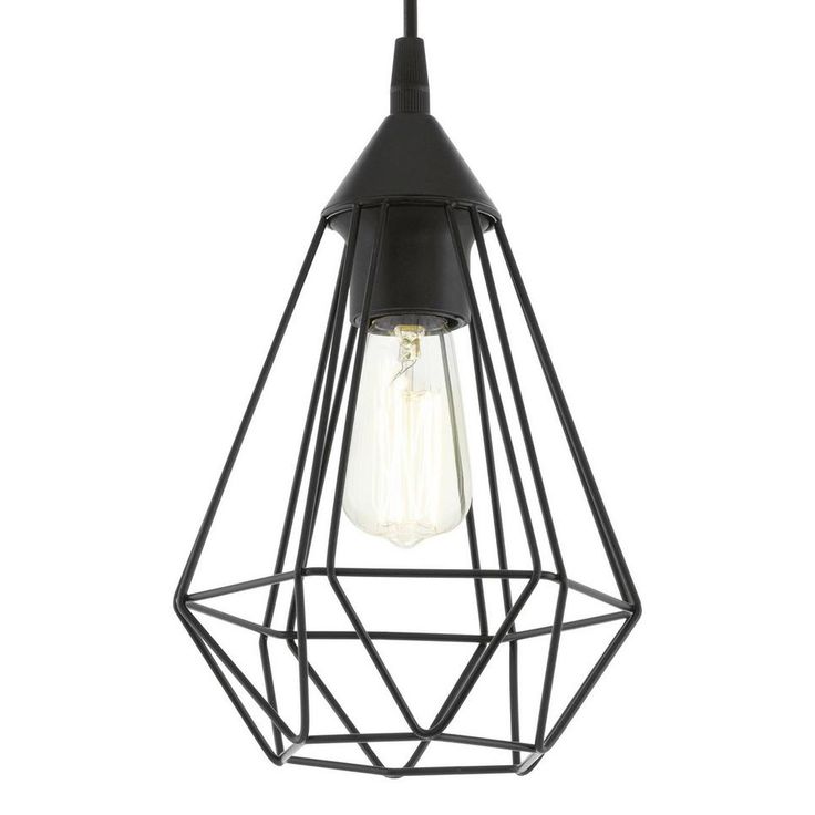 Eglo hanglamp , Zwart | Hanglamp, Verlichting, Lampen