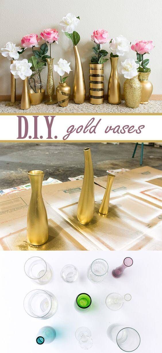 Diese 20 DIY Wohndeko Ideen mit Spraydosen bringen Farbe in Diese 20 DIY Wohndeko Ideen mit Spraydosen bringen Farbe in