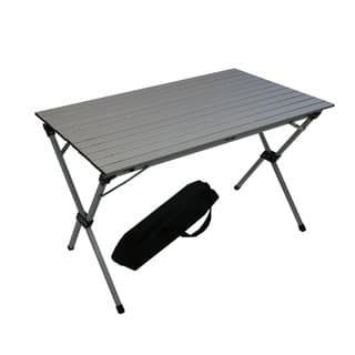 Silver Aluminum Large Portable Picnic Table In A Bag Ping Silver Aluminum Large Portable Picnic Table In A Bag