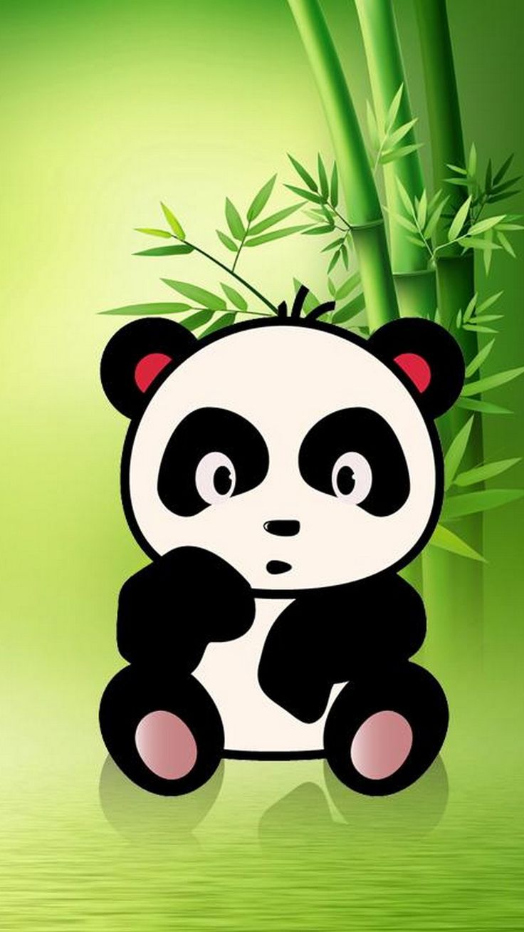 iPhone X Cute Panda Wallpaper | Best HD Wallpapers | Cute panda