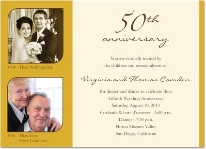 10 best Wedding anniversary invitations images on Pinterest Golden - anniversary invitation template 10 best Wedding anniversary invitations images on Pinterest Golden - anniversary invitation template