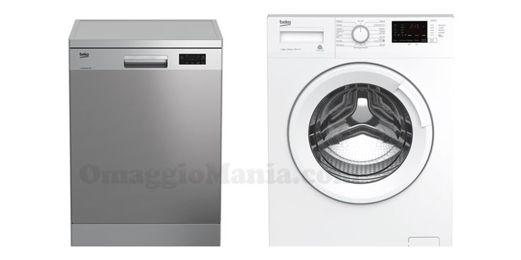 Vinci lavastoviglie e lavatrici Beko a risparmio