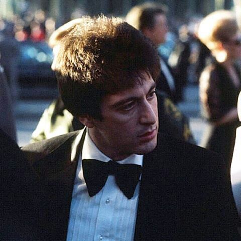 Al Pacino at the 46th annual Academy Awards in 1974. photographed by