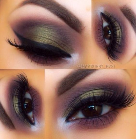 Augen Make-up Trends Herbst / Winter 2019 #Augen #Herbst #Makeup #Trends #Winter