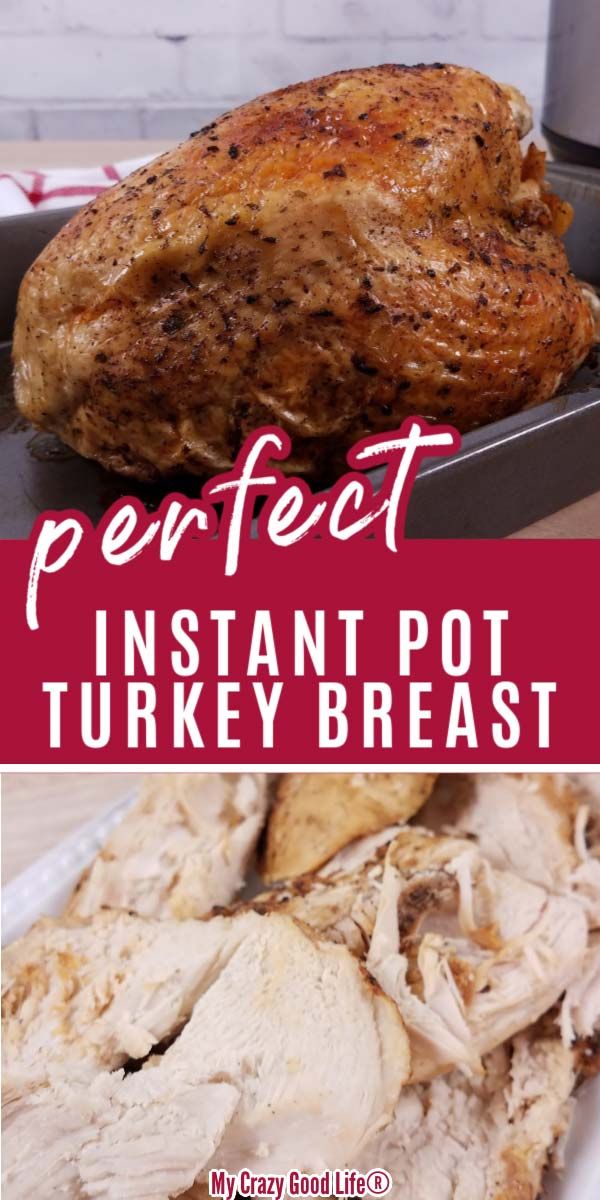 It is so easy to make a healthy Instant Pot turkey breast. You can make