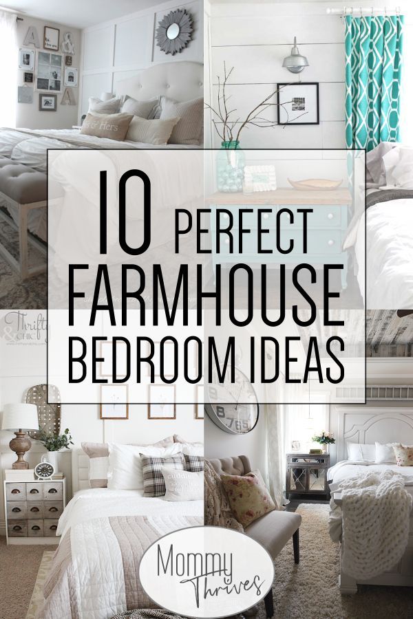 Farmhouse Master Bedroom Decor Ideas - Rustic, Chic, Modern, and more Farmhouse ...
