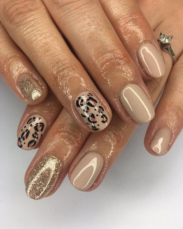 Nails By Elizabeth In 2020 Cheetah Print Nails Leopard Nails