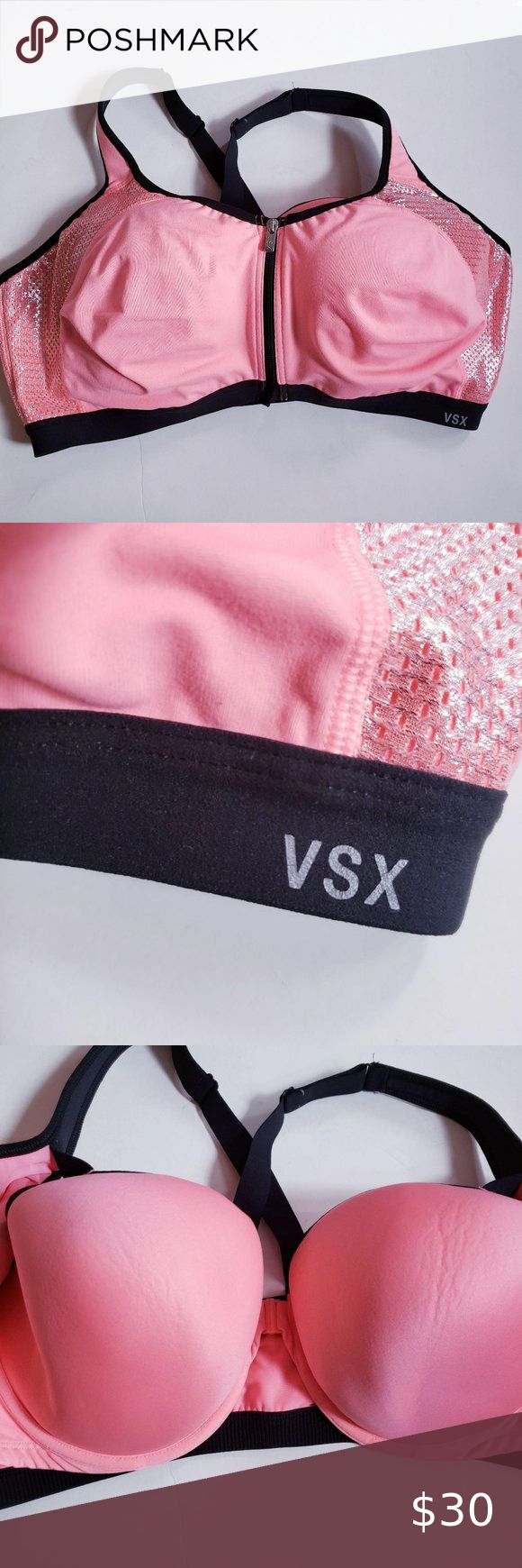 Victoria Secret Vsx Sport Knockout Front Zip Sport Victoria Secret Vsx Vsx Sport Vsx Sport Bra