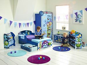 17 Best Monsters Inc Images On Pinterest Monster University Choose From Monsters University Bedroom Furniture Bed Bookcase Toy Box Light
