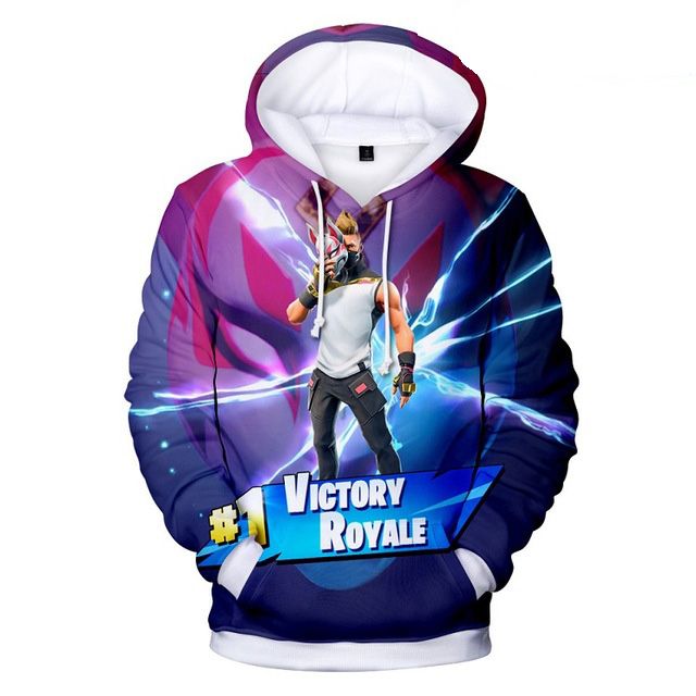 Epic Games Fortnite Hoodies Youth Christmas Pullover Hooded Children Sweatshirts for Boys Girls Kids