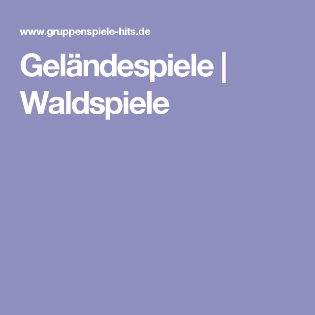 Spiele jugendgruppen kennenlernen