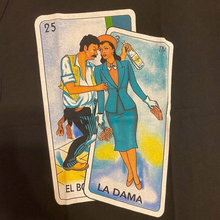 EL BORRACHO LA DAMA LOTERIA LOTTERY MEXICO DRUNK MAN THE LADY T-SHIRT SHIRT EL BORRACHO LA DAMA LOTERIA LOTTERY MEXICO DRUNK MAN THE LADY T-SHIRT SHIRT