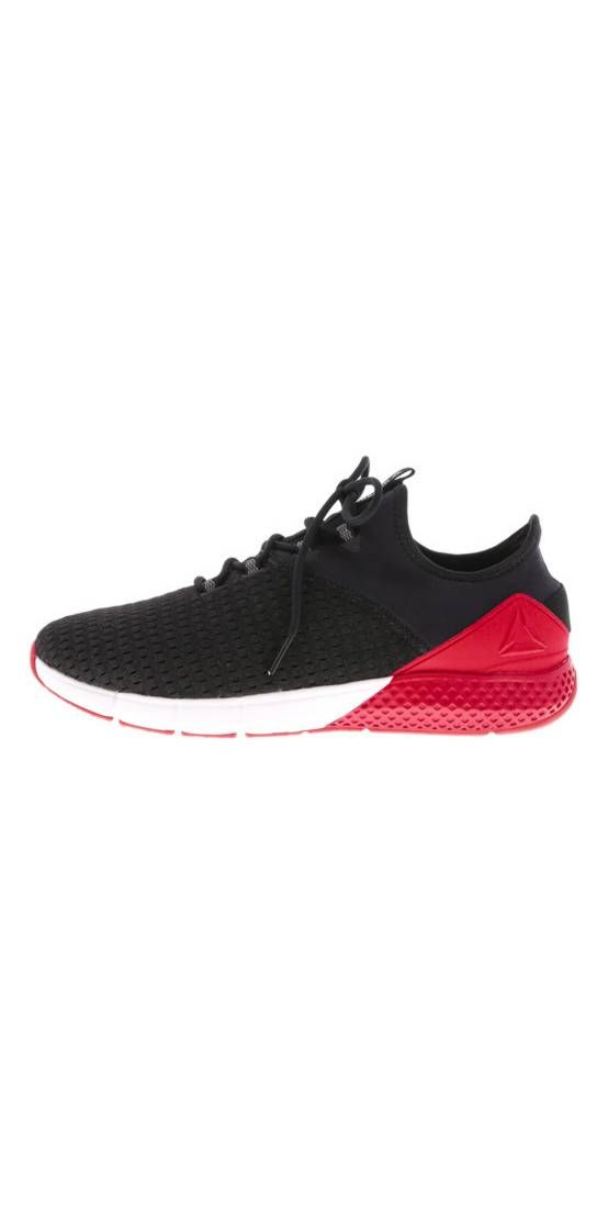 White Sport Shoe With Black Front Tip White Sport Shoe With Black Front Tip