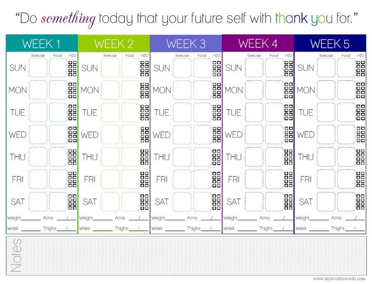 excercise planner