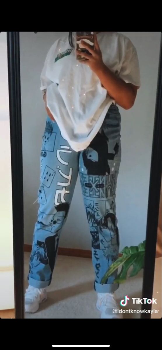 Pin on anime jeans