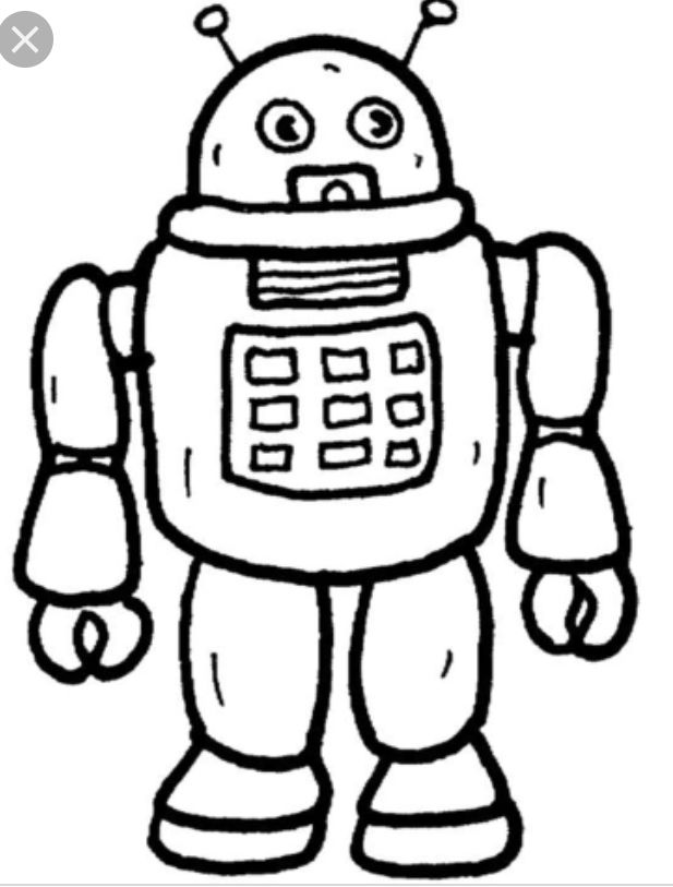 Pin Di Shirley Curry Su Coloring Book Disegni Robot