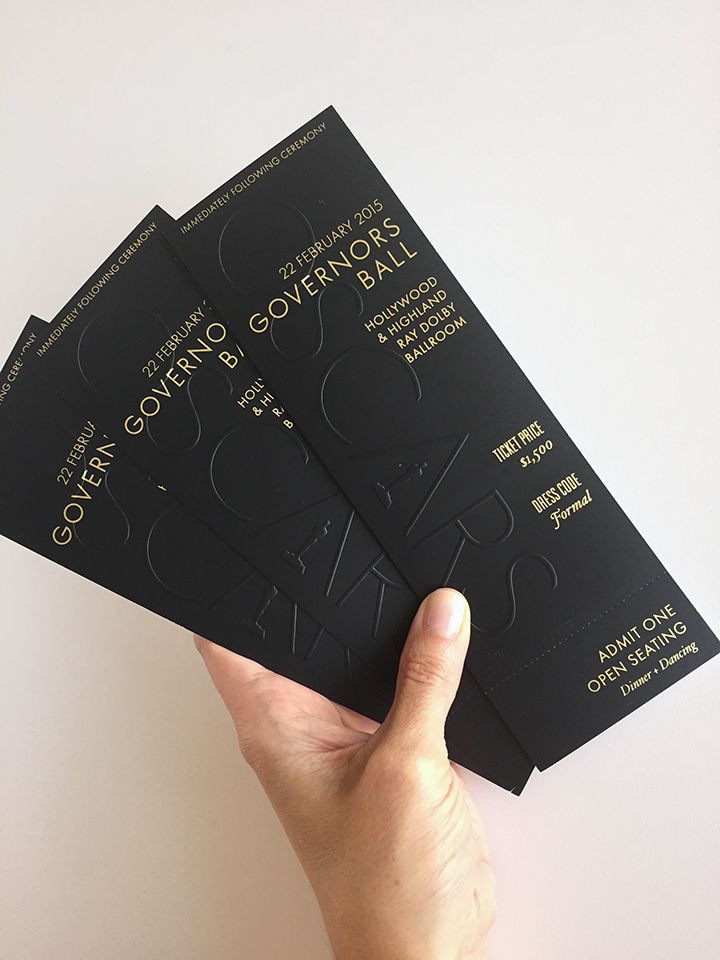 87th Academy Awards Ticket Packet on Behance Event invitations - how to design a ticket for an event 87th Academy Awards Ticket Packet on Behance Event invitations - how to design a ticket for an event