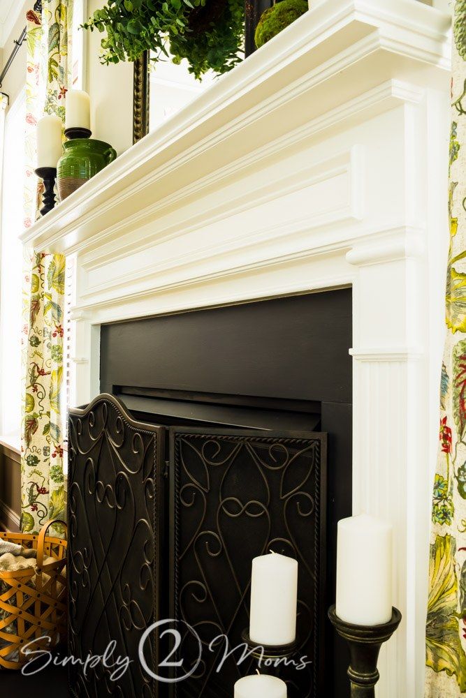 How To Paint A Marble Fireplace Surround With Chalk Surrounds Fireplaces Marble Fireplace Surround, How To Paint Marble Fireplace Surround