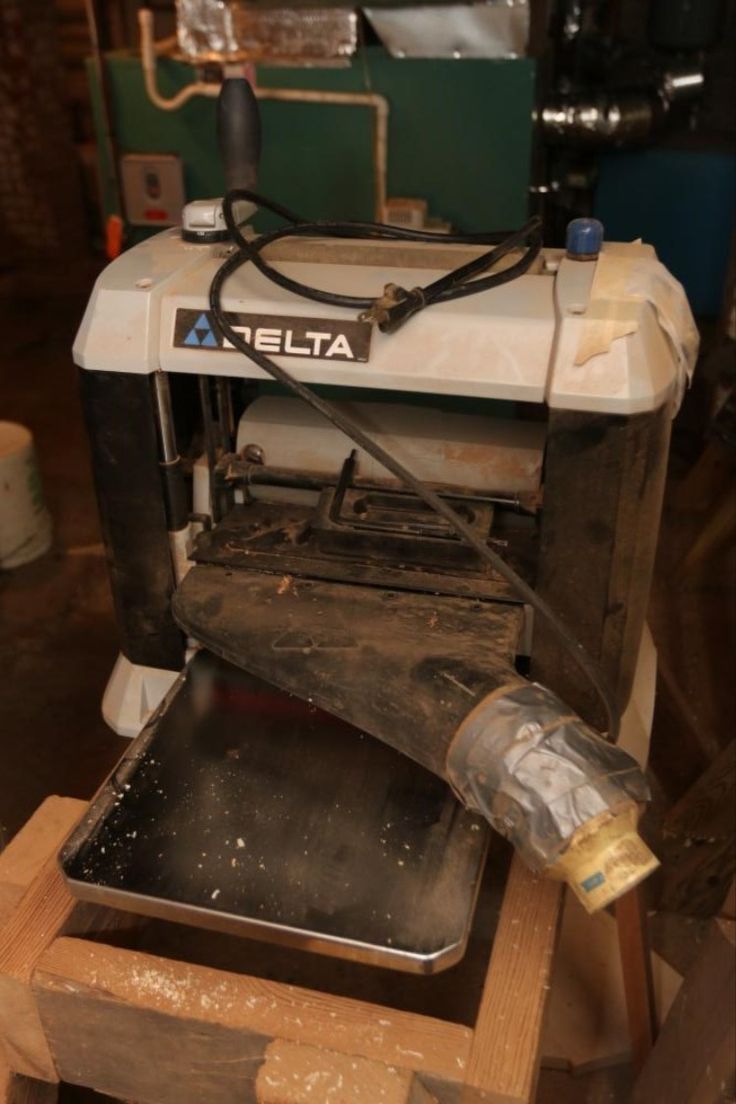 Delta table top planer | Wooden stand, Table top, Wooden