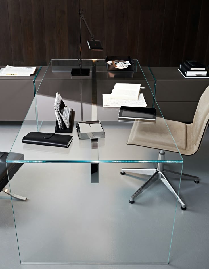 Home Office Glass Desk Home Office Glass Desk