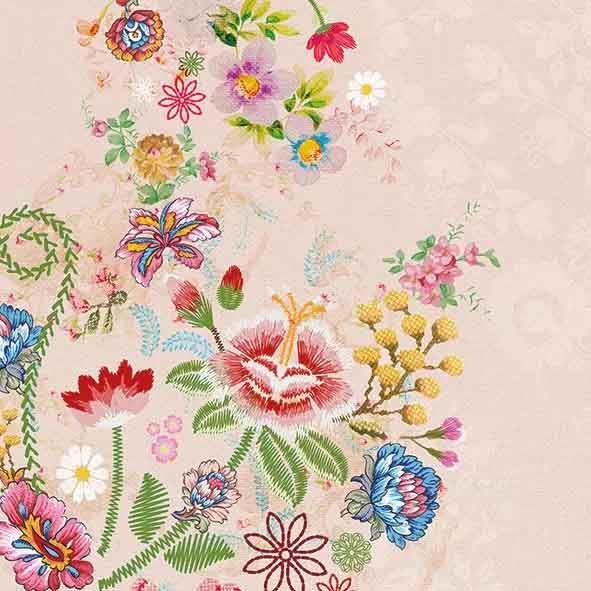 Rosa Floral Estampado Servilletas 4 proyectos individuales Servilletas Ideal Para Decoupage