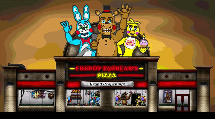 Freddy Fazbear s Pizza 1987 Outside View By Playstation Jedi Freddy freddy-fazbear-s-pizza-1987-outside-view-by-playstation-jedi-freddy