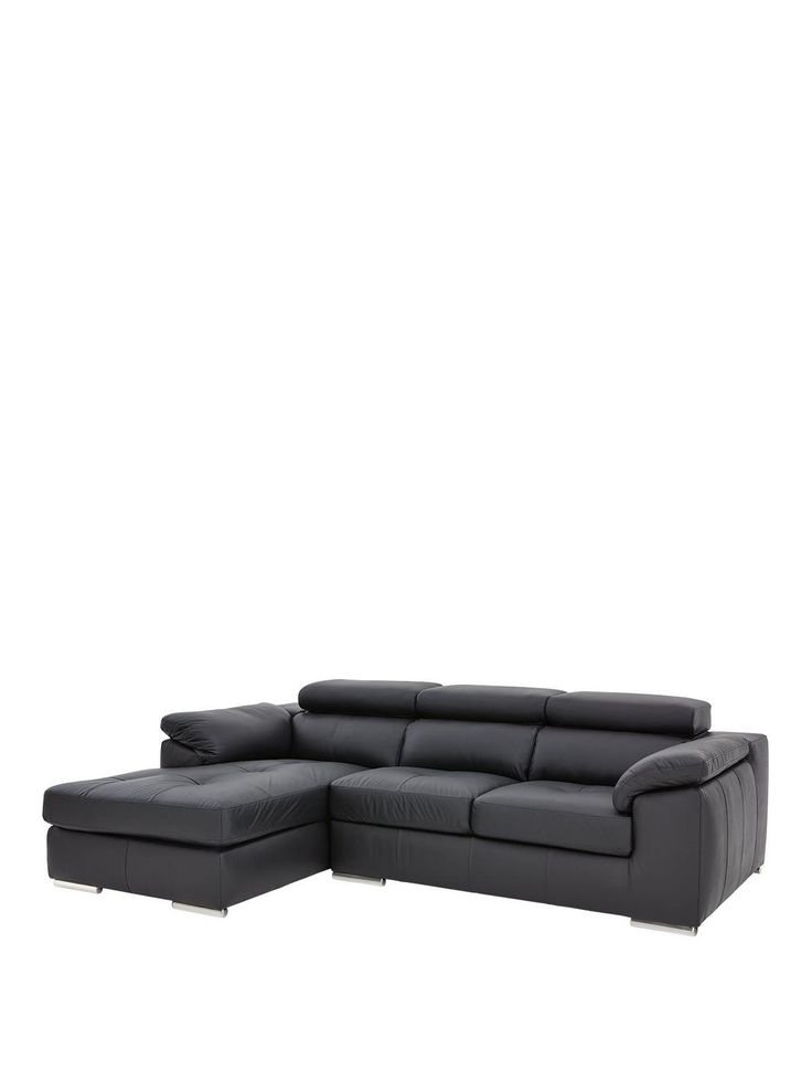 Brady 100 Premium Leather 3 Seater Left Hand Chaise Sofa Living Room Styles Brady 100 Premium Leather 3 Seater, Brady Leather Corner Sofa