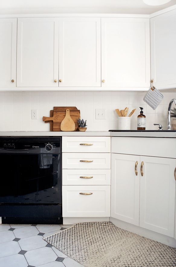 How To Add Trim And Paint Your Laminate Cabinets Brepurposed Cabinet Makeover Update Kitchen Laminate Cabinet Makeover, How Do You Paint Laminate Cabinets With Wood Trim