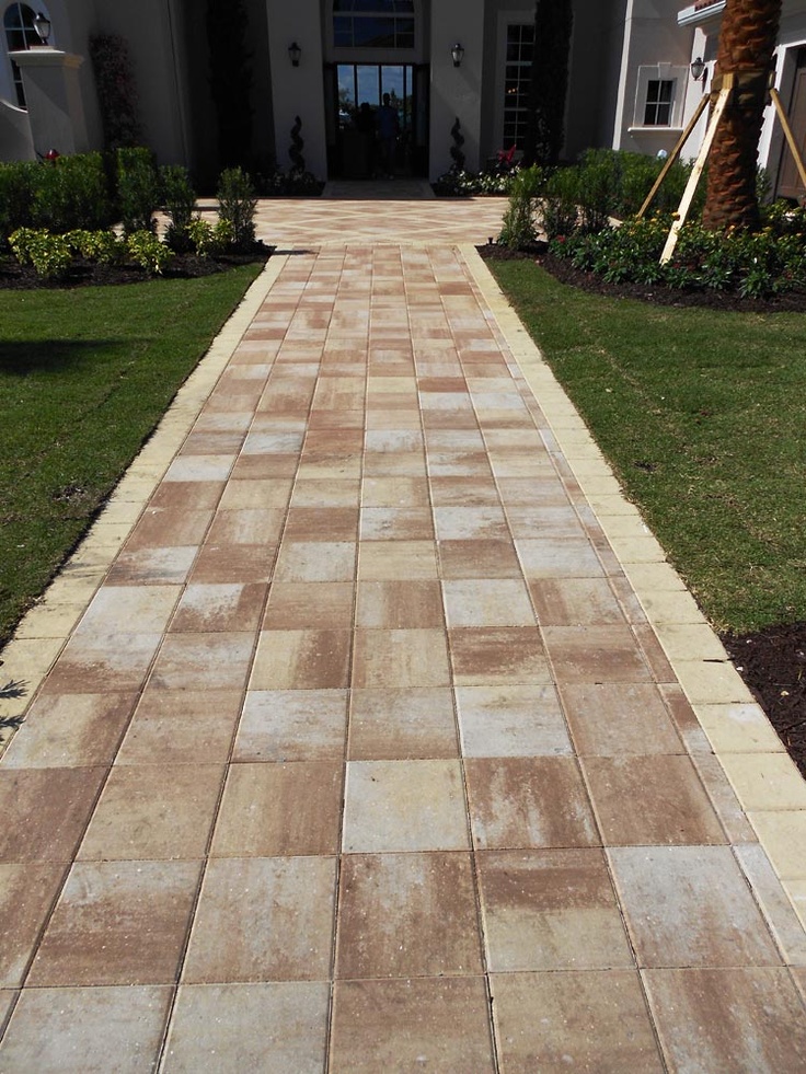 park plaza 12x12 sand dune and 8x8 sandstone pavers pool design miami