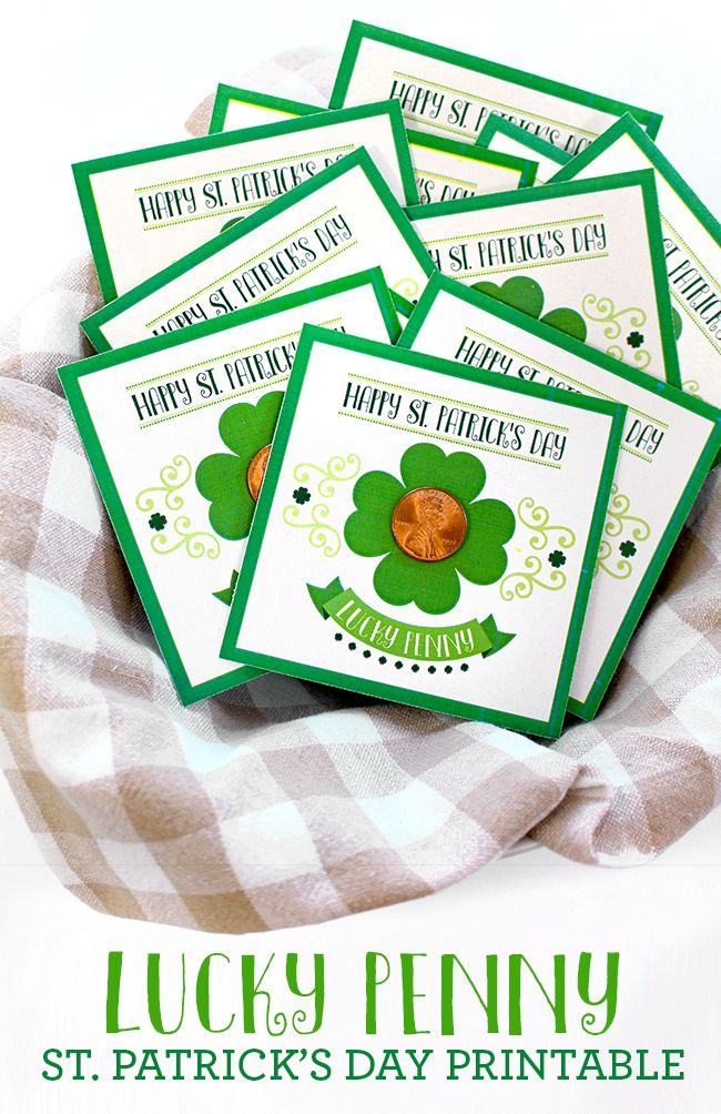 I am sharing a quick and easy St. Patrick's Day card that can be given to friends or classmates, giving them a little bit of extra luck on St. Patty's Day. This St. Patrick's Da...
