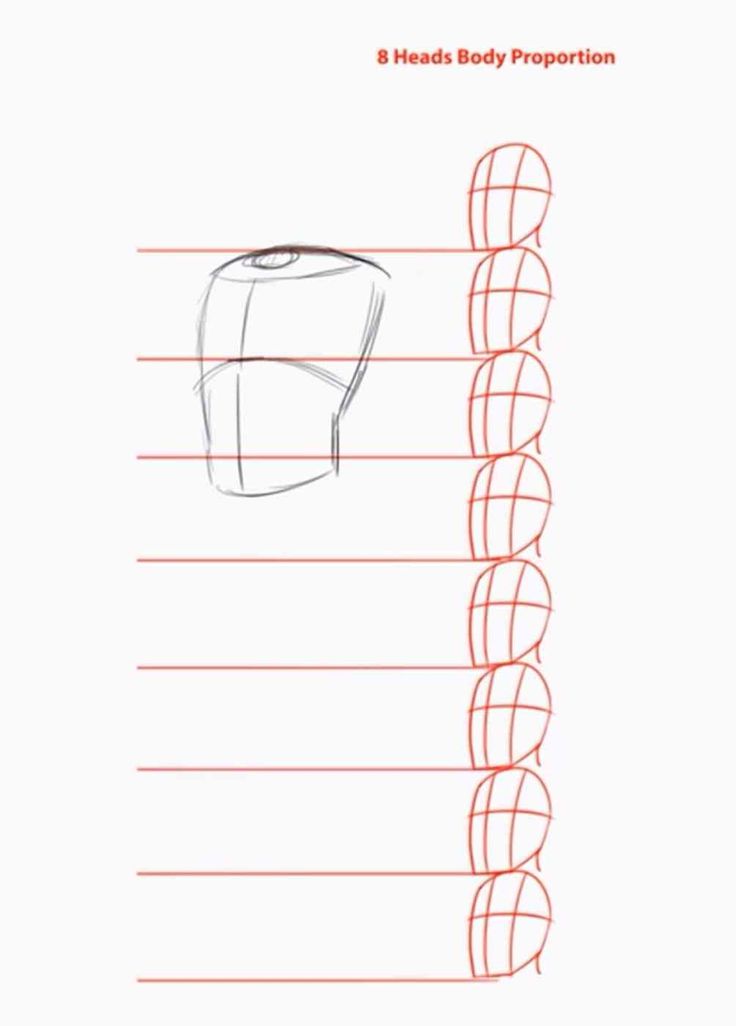 How to draw the human body step by step. How to draw a person tutorial