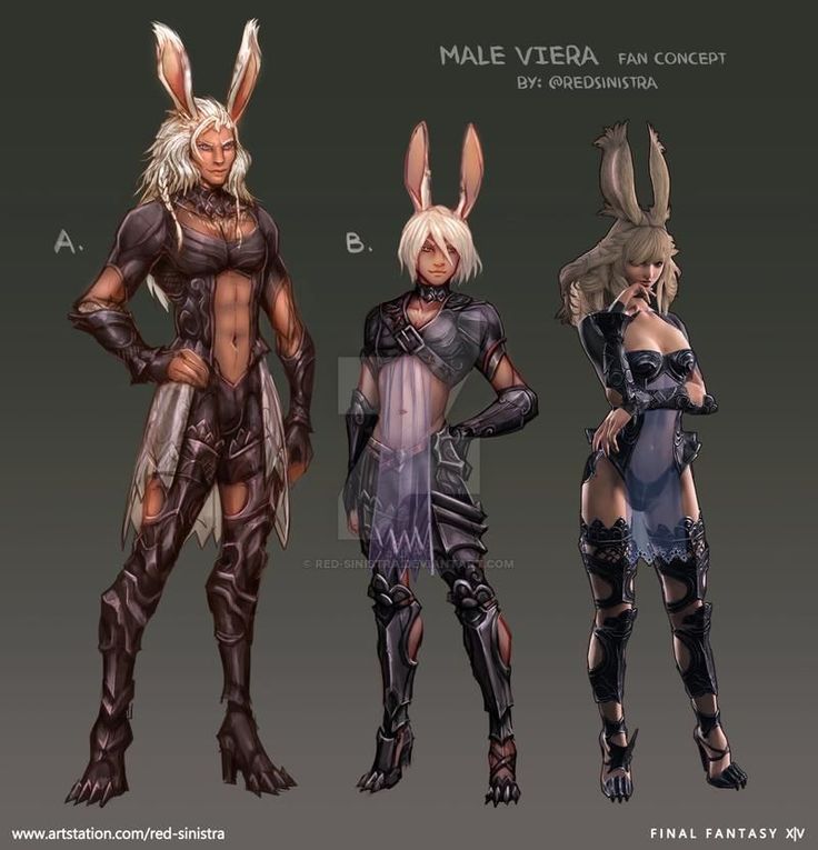 Ffxiv Male Viera Exploration By Red Sinistra On Deviantart Final Fantasy Art Character Art 