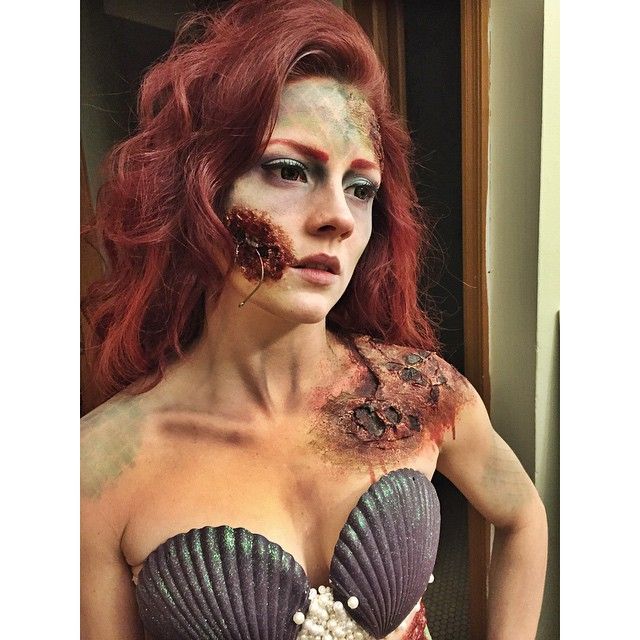 Instagram media by iwantimake , Hooked and rotting Mermaid. 100% homemade costume, from. Cool Halloween