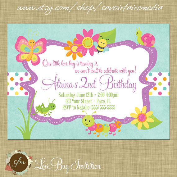 16 best Animal and Bug Themed Invitations images on Pinterest Bug - best of birthday invitation by whatsapp 16 best Animal and Bug Themed Invitations images on Pinterest Bug - best of birthday invitation by whatsapp