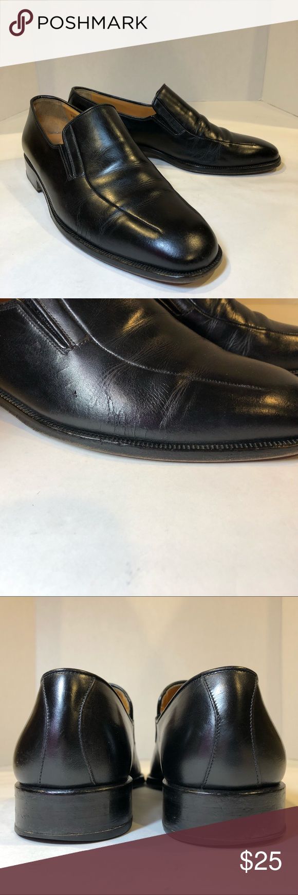 Magnanni-Black Dress Shoe Great shoe. Made in Spain. It has a lot of sole wear a...