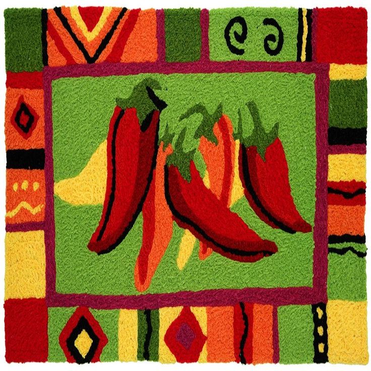 22 Best Chili Peppers Images On Pinterest Chilis And Pepper Colorful Mat With Red Chili Peppers Theme For Kitchen Decor Ideas Adding Extraordinary Pepper