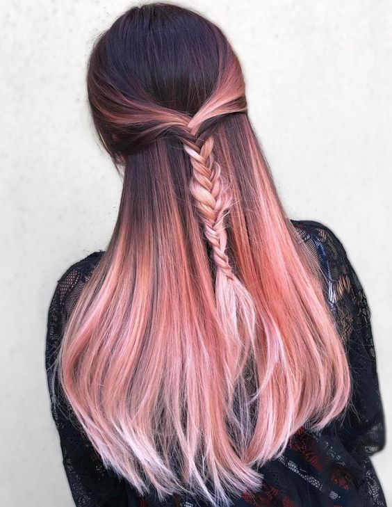 20 Rose Gold Balayage Inspiration for You – Rose Gold 20 Rose Gold Balayage Inspiration for You – Rose Gold