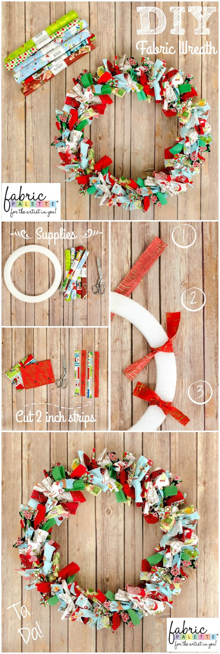 the 25 best fabric wreath ideas on pinterest fabric ac moore christmas crafts