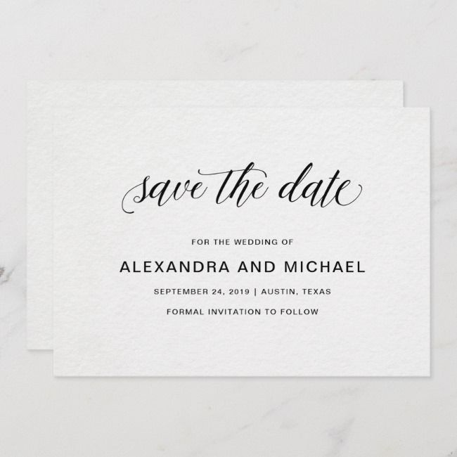 Create Your Own Flat Save The Date Card Zazzle With Images Create Your Own Flat Save The Date Card
