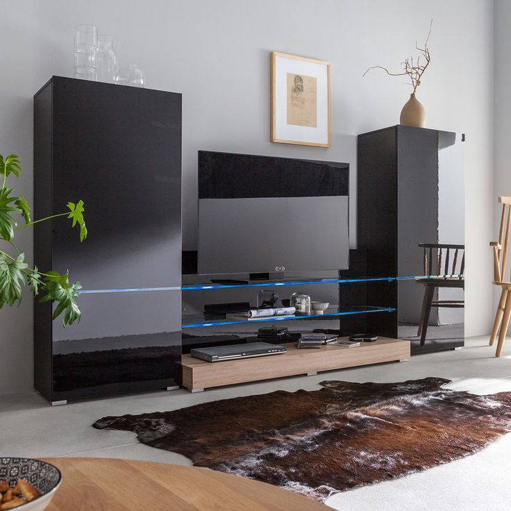 Die besten 25+ Wohnwand schwarz hochglanz Ideen auf Pinterest - wohnzimmer turkis schwarz Die besten 25+ Wohnwand schwarz hochglanz Ideen auf Pinterest - wohnzimmer turkis schwarz