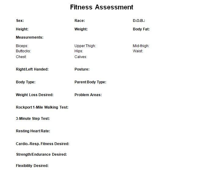 Fitness assessment check list for personal trainers to record your clients results. - Tap the pin if you love super heroes too! Cause guess what? you will LOVE these super hero fitness shirts!