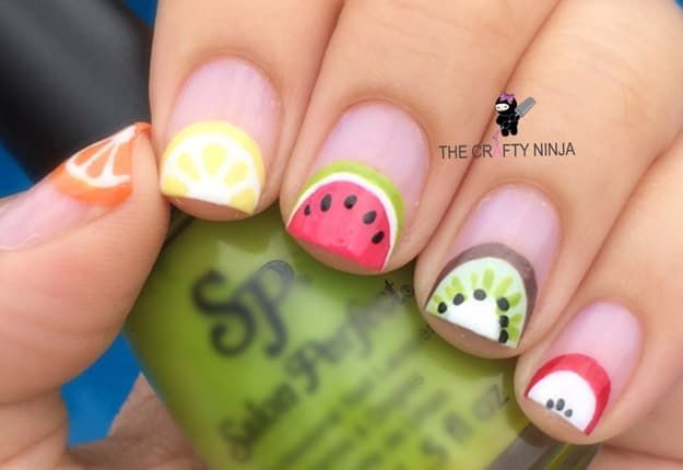 Amazing Fruit Nail Art Tutorials You Can DIY Fruit Nail Art, Fruit Amazing Fruit Nail Art Tutorials You Can DIY | Fruit nail art, Fruit nail designs and Art tutorials - Amazing Fruit Nail Art Tutorials You Can DIY Fruit Nail Art, Fruit
