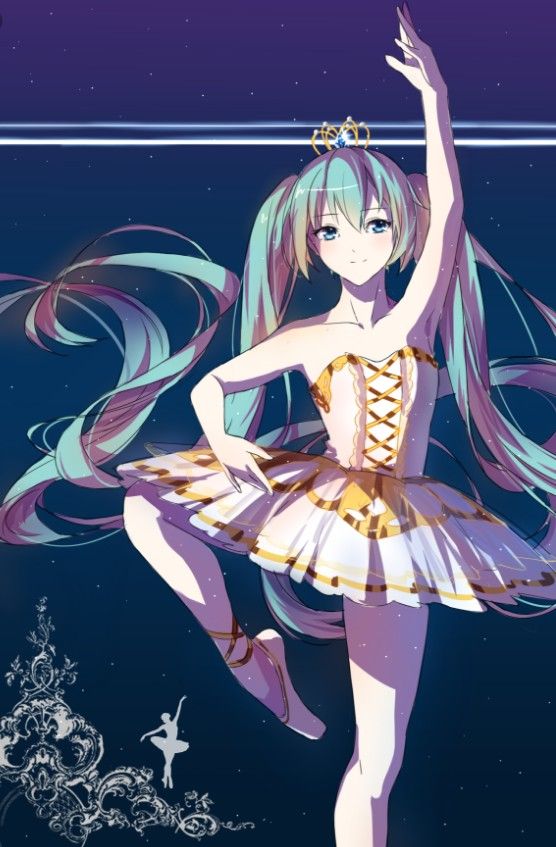 Im A Ballerina~ 3 Vocaloid Hatsune Miku Vocaloid Kawaii Anime