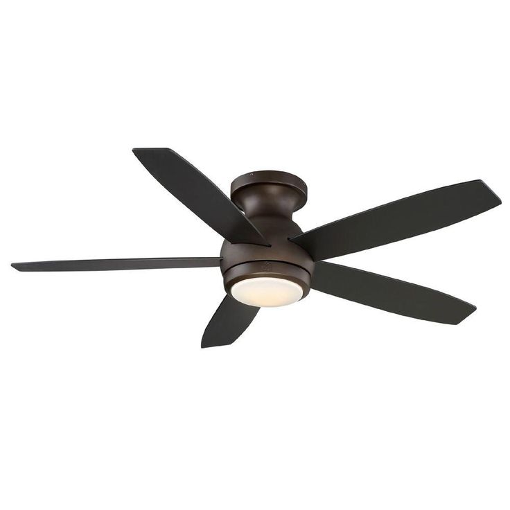 Ge Treviso 52 In Oil Rubbed Bronze Indoor Led Ceiling Fan With Remote Control 20321 The Home Depot Led Ceiling Fan Bronze, Ge Ceiling Fan Remote Control