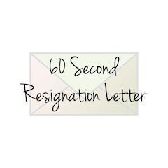 resignation letter professional