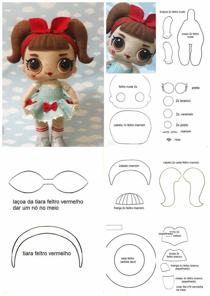Pin on llaveros Lol dolls, Lol, Felt dolls