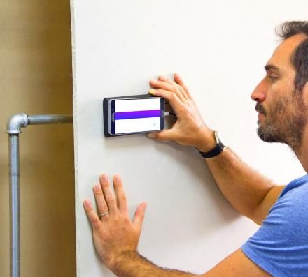 Walabot: Sensor That Sees Through Walls To Prevent Drilling Into Cords or Pipes